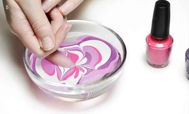 How To Do Water Marble Nails