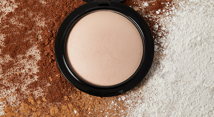 face powder for combination skin