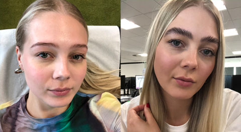 lamination brow influencer
