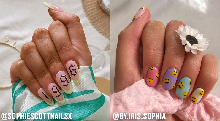 Long Square Nails Are The '90s Manicure That's Suddenly Everywhere Again