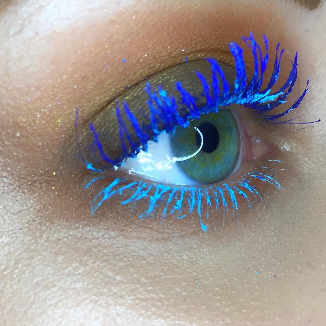 7 Ways To Wear Blue Mascara Beauty Bay Edited