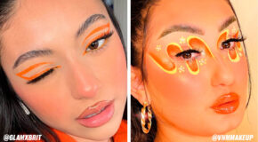 8 Orange Eye Makeup Ideas