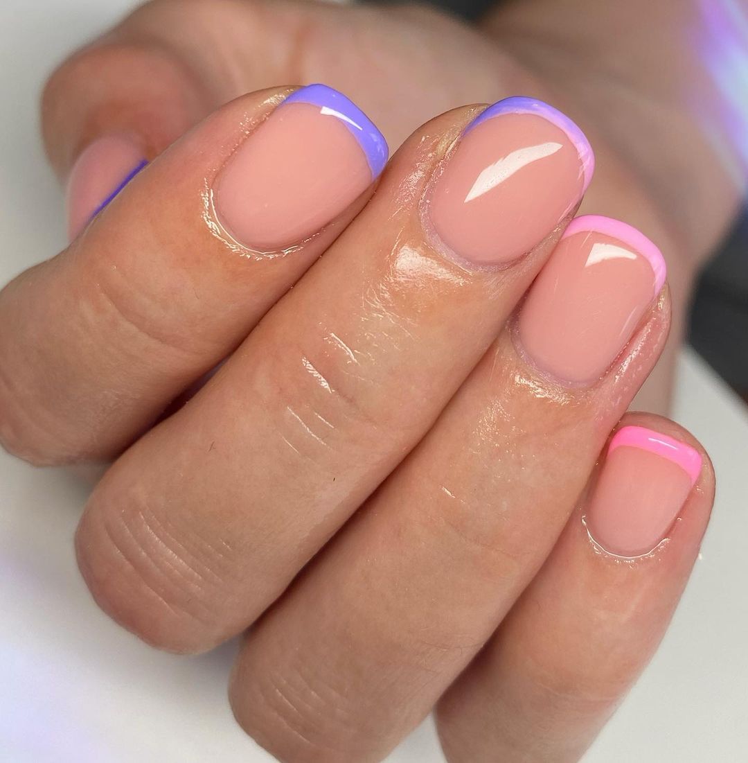 24pcs Square False Nails French Tip Short Stick on Nails Glitter Pink Press  on Nails with Heart Removable Glue-on Nails Full Cover Fake Nails Women  Girls Nail Art Accessories : Amazon.co.uk: Beauty