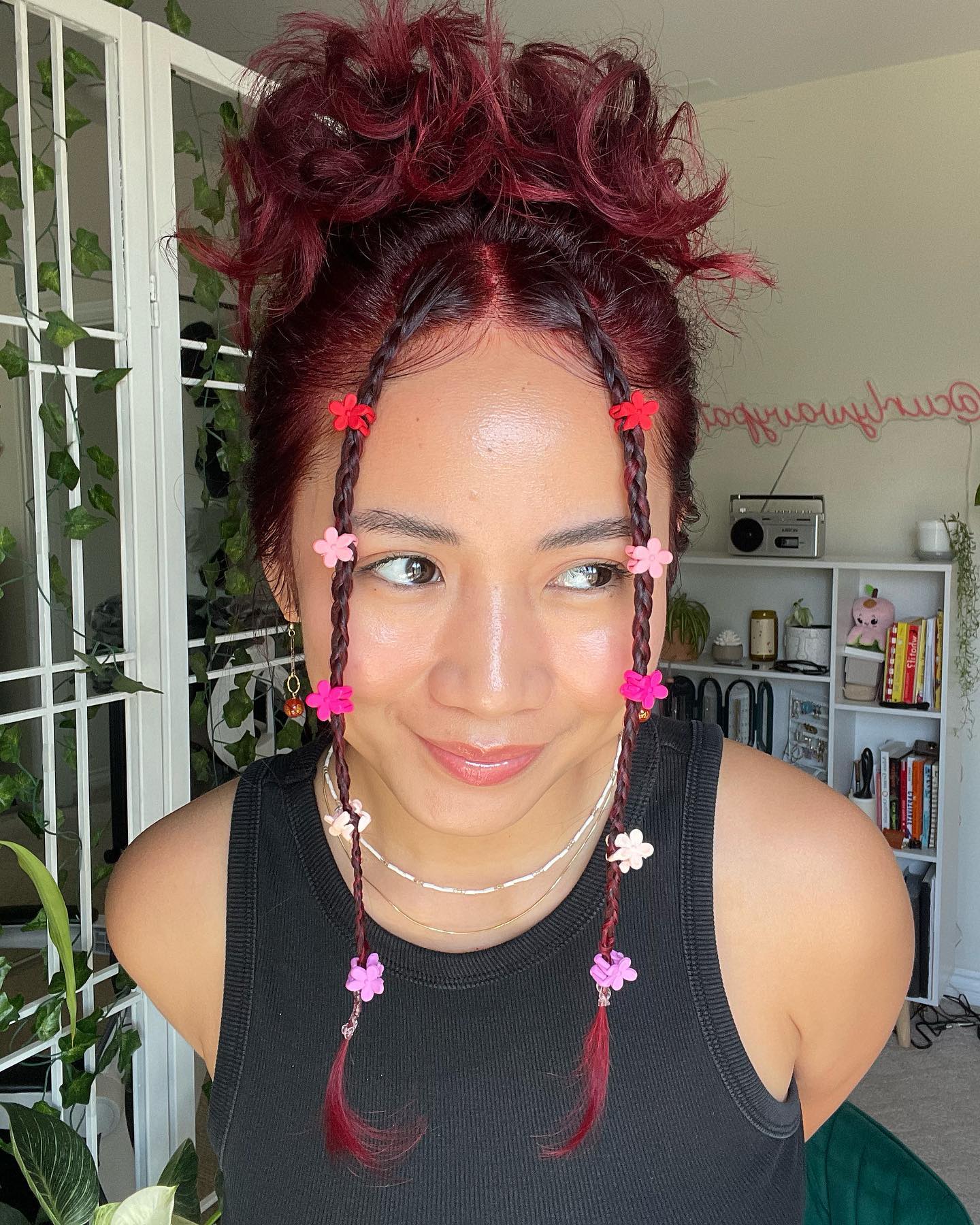 Festival Hairstyle Inspiration for Curly Hair - My Curly Adventures | Festival  hair, Curly hair styles, Braids for short hair