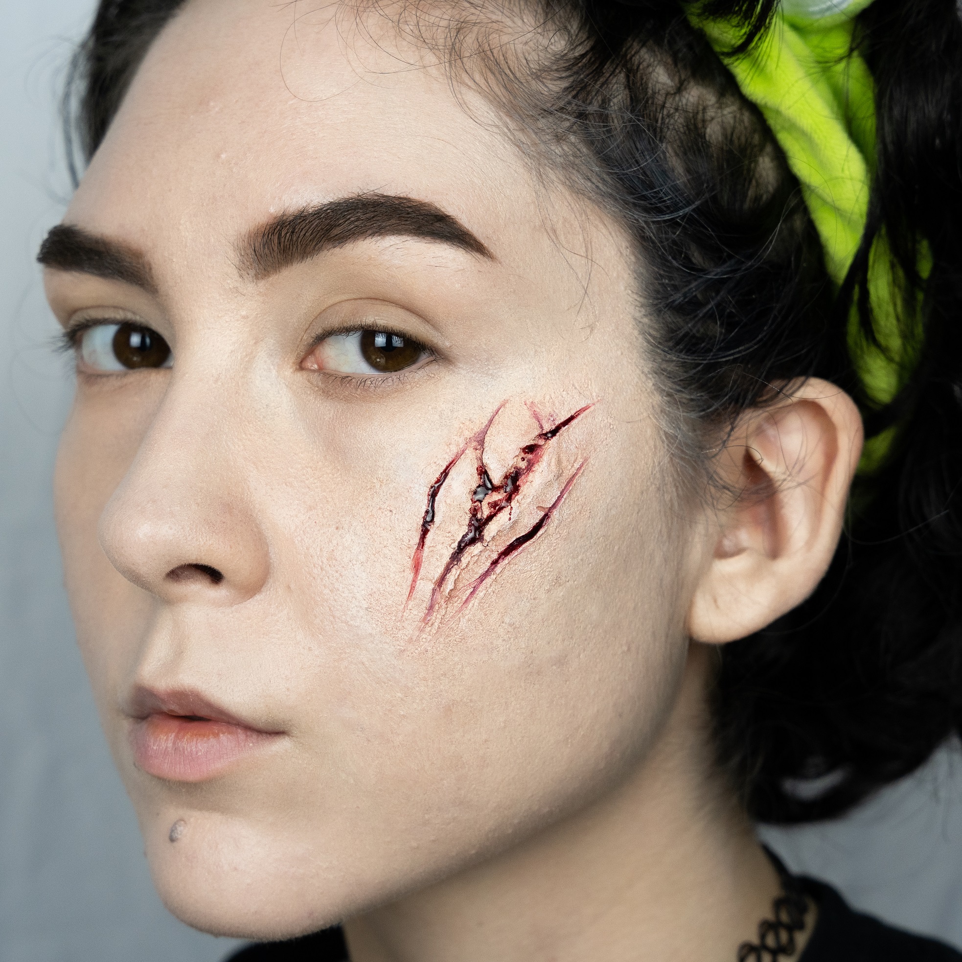 Easy Halloween Scar Makeup