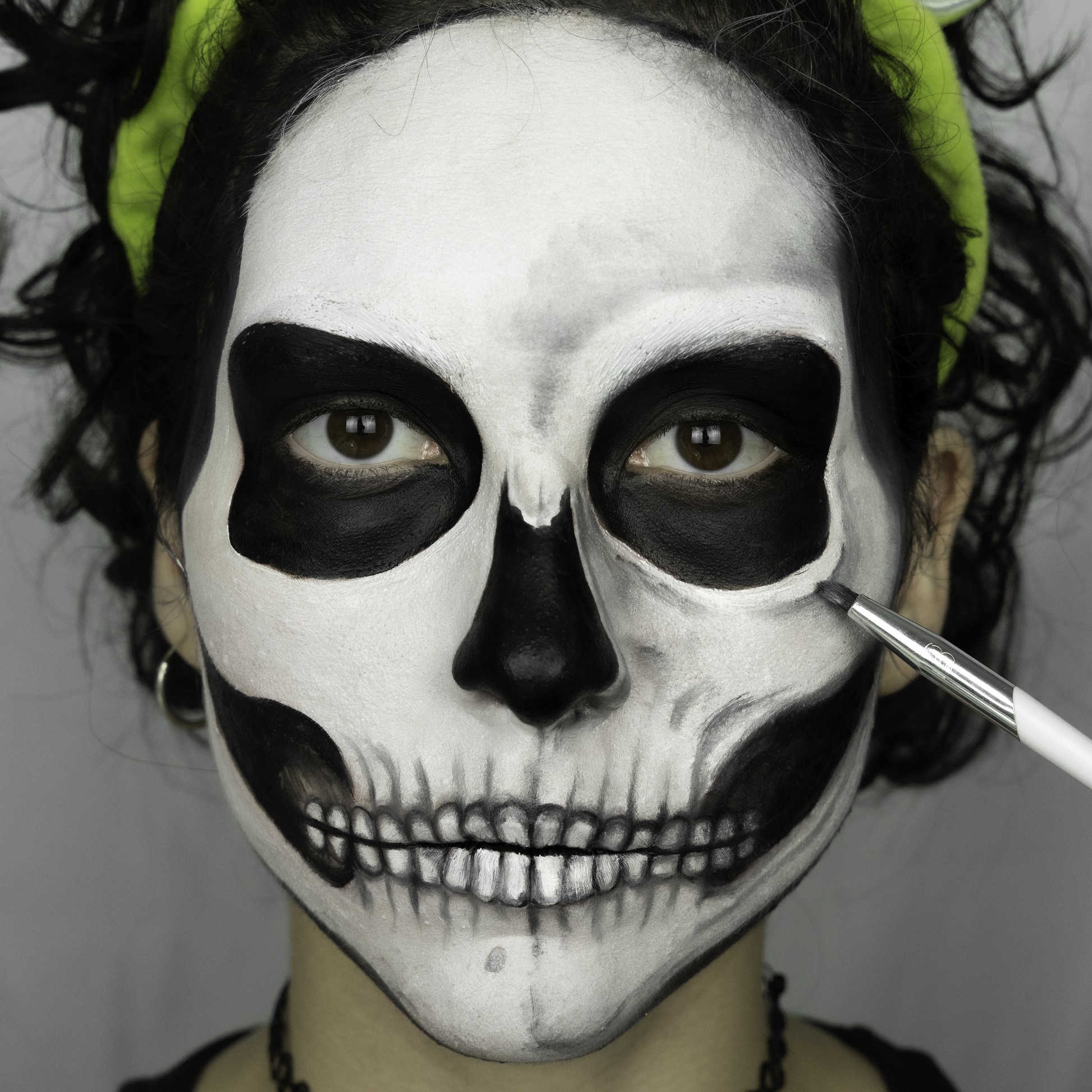 Halloween deals skull makeup