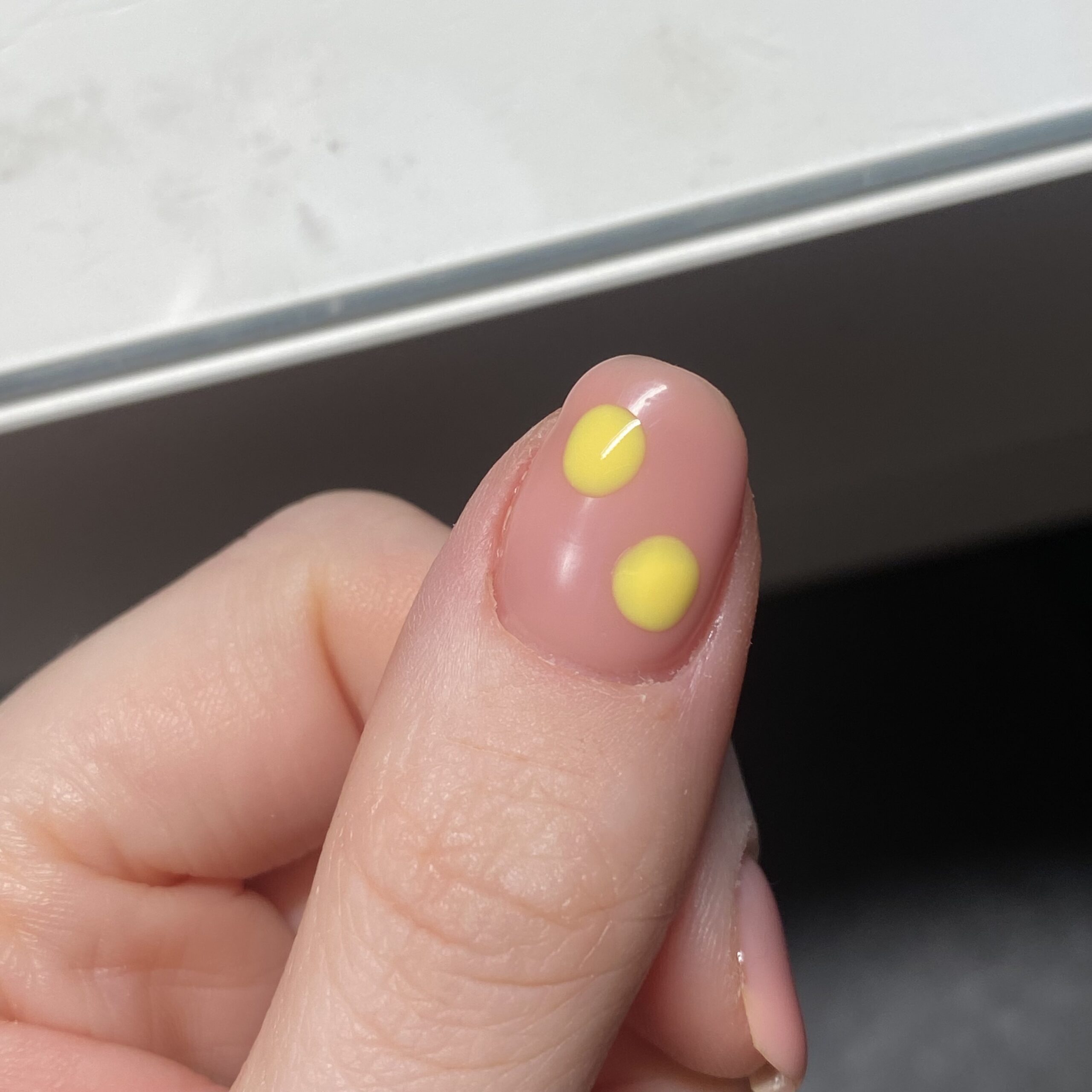 How to Paint Smiley Face Nails