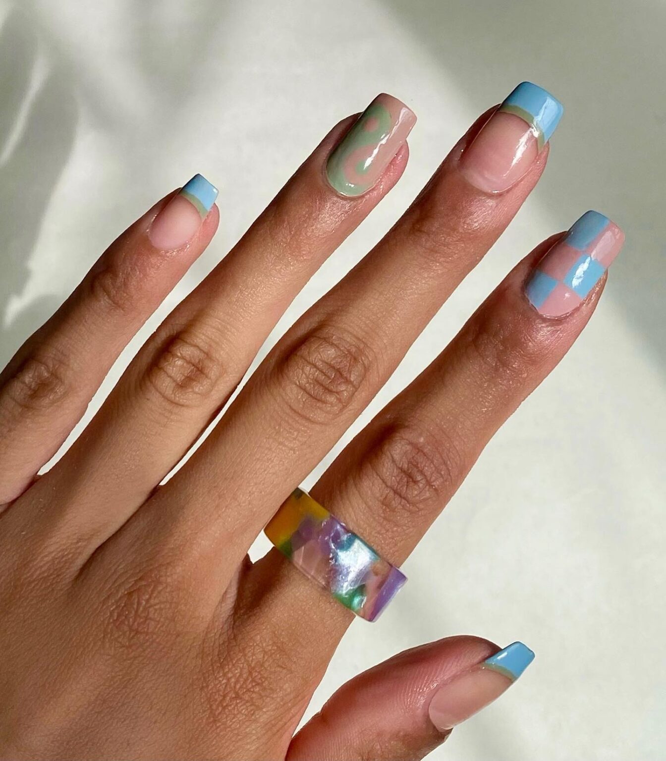 20 Clear Base Nail Designs To Try Beauty Bay Edited