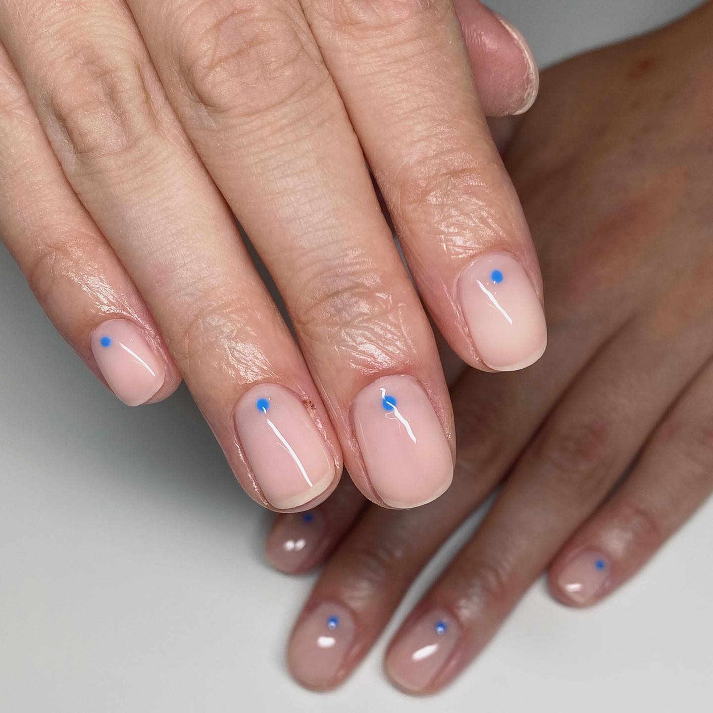 Clear gel overlay | Natural acrylic nails, Natural looking acrylic nails, Clear  gel nails