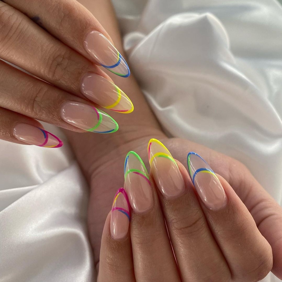 11 Glamorous Neon Nail Designs You Must Try This Season