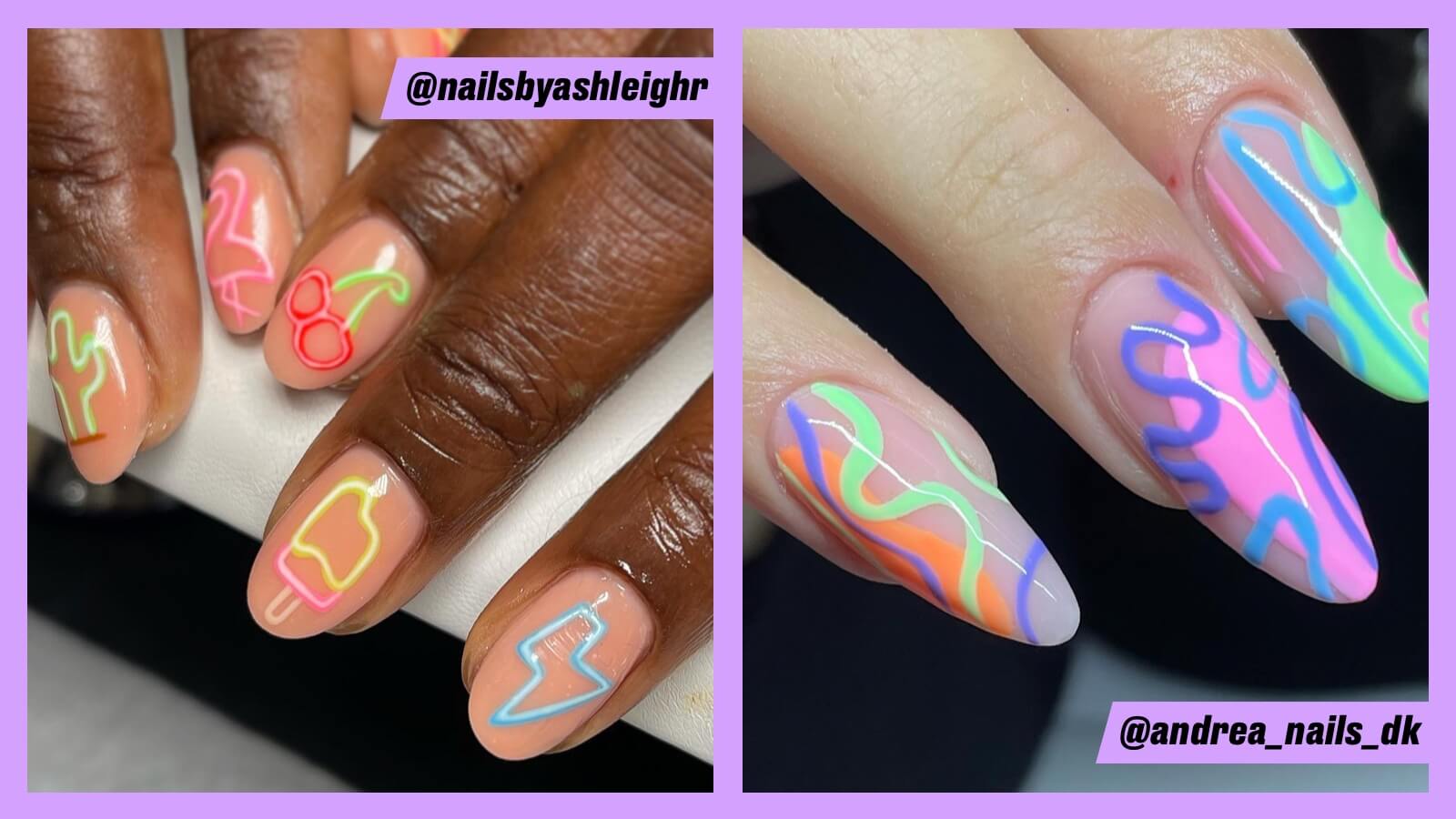 43 Neon Nail Designs That Are Perfect for Summer  StayGlam