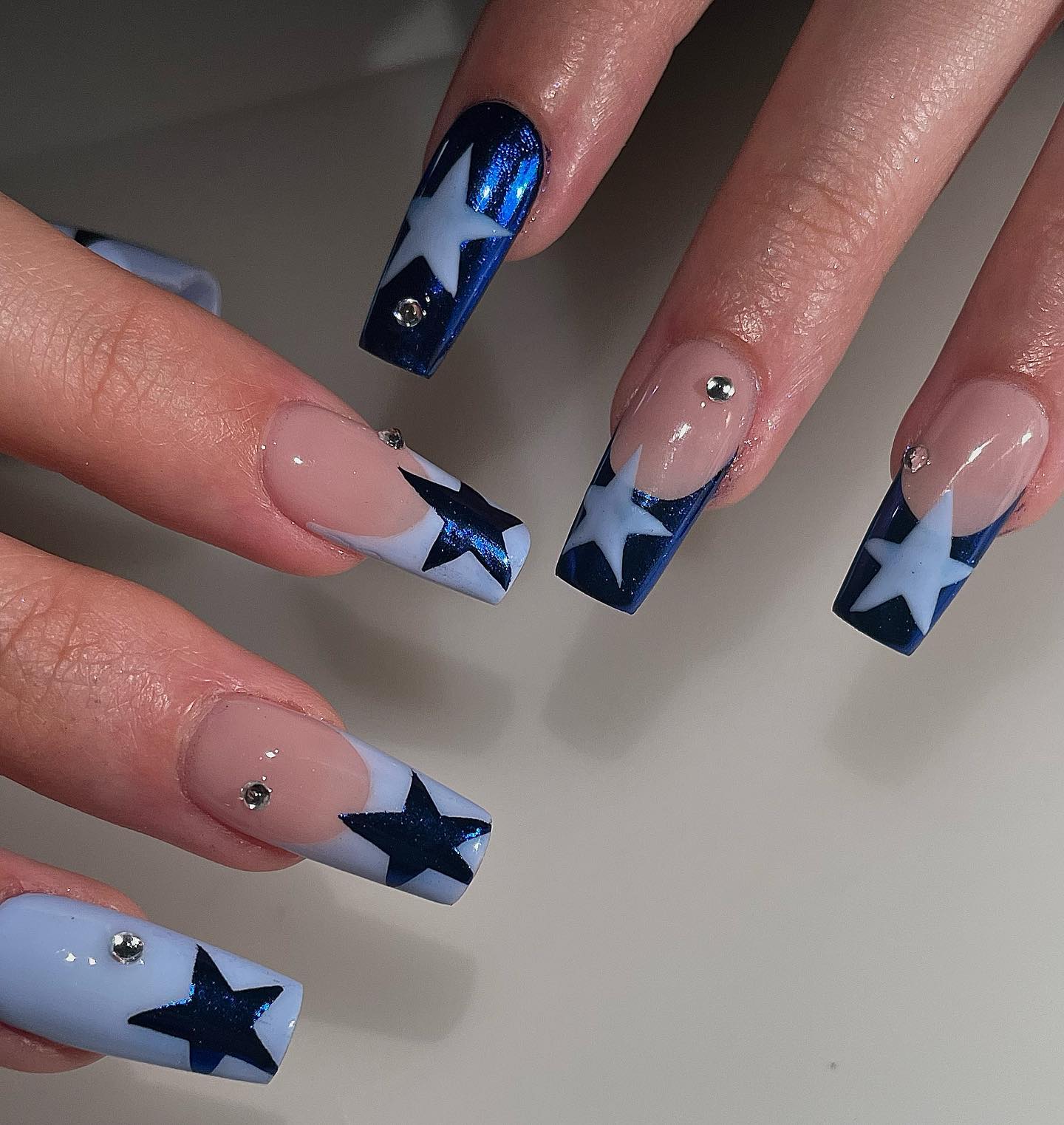 38 Blue Nail Designs To Try - Beauty Bay Edited