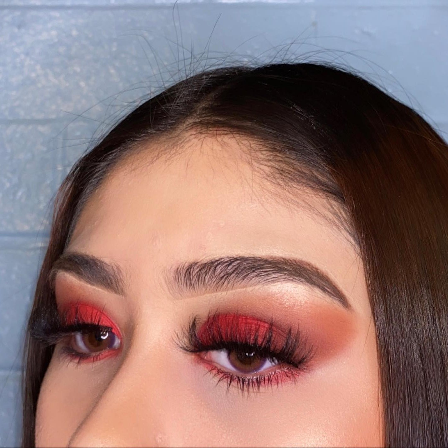 Red on sale brown eyeshadow