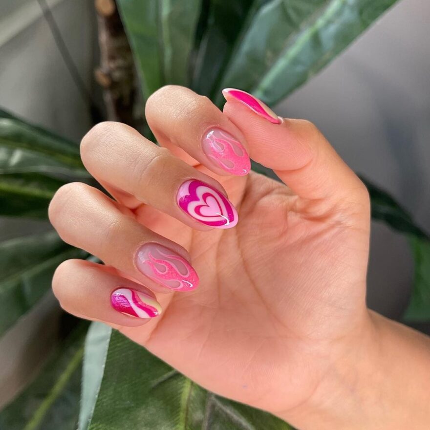 27 Pink Nail Design Ideas Beauty Bay Edited