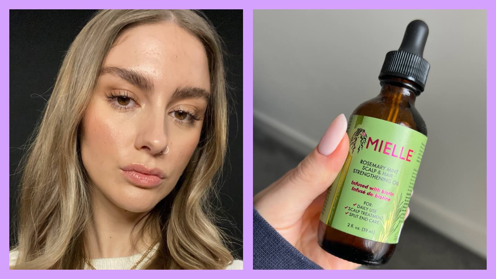 MIELLE ROSEMARY MINT SCALP AND HAIR STRENGTHENING OIL 54 OFF