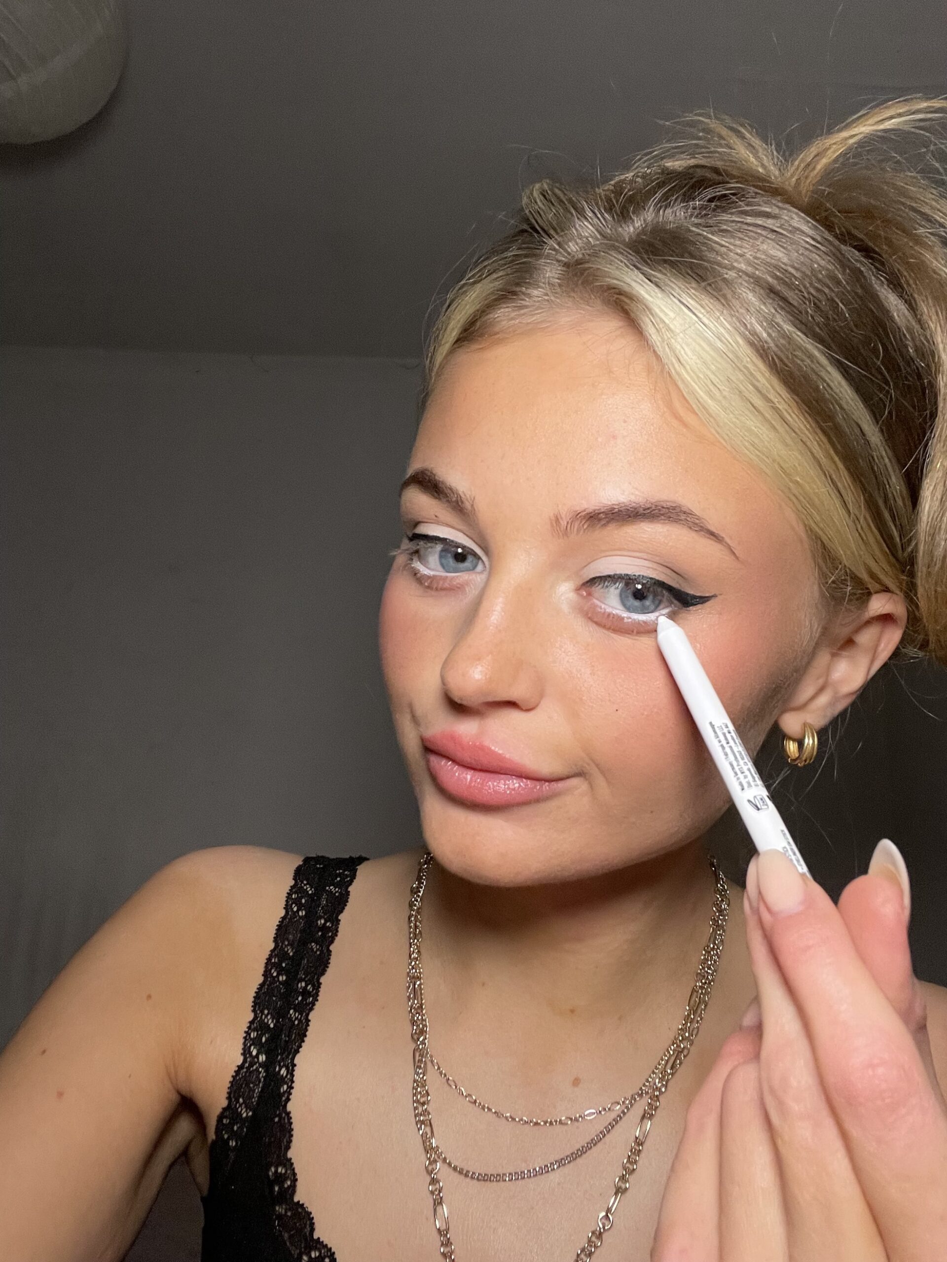 The Cool Way to Wear White Eyeshadow