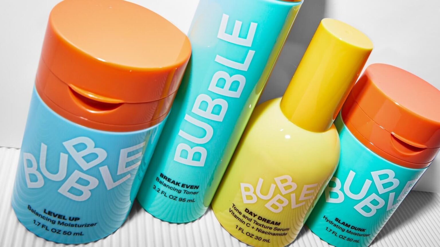 bubble skincare website