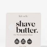 Solid shave butter