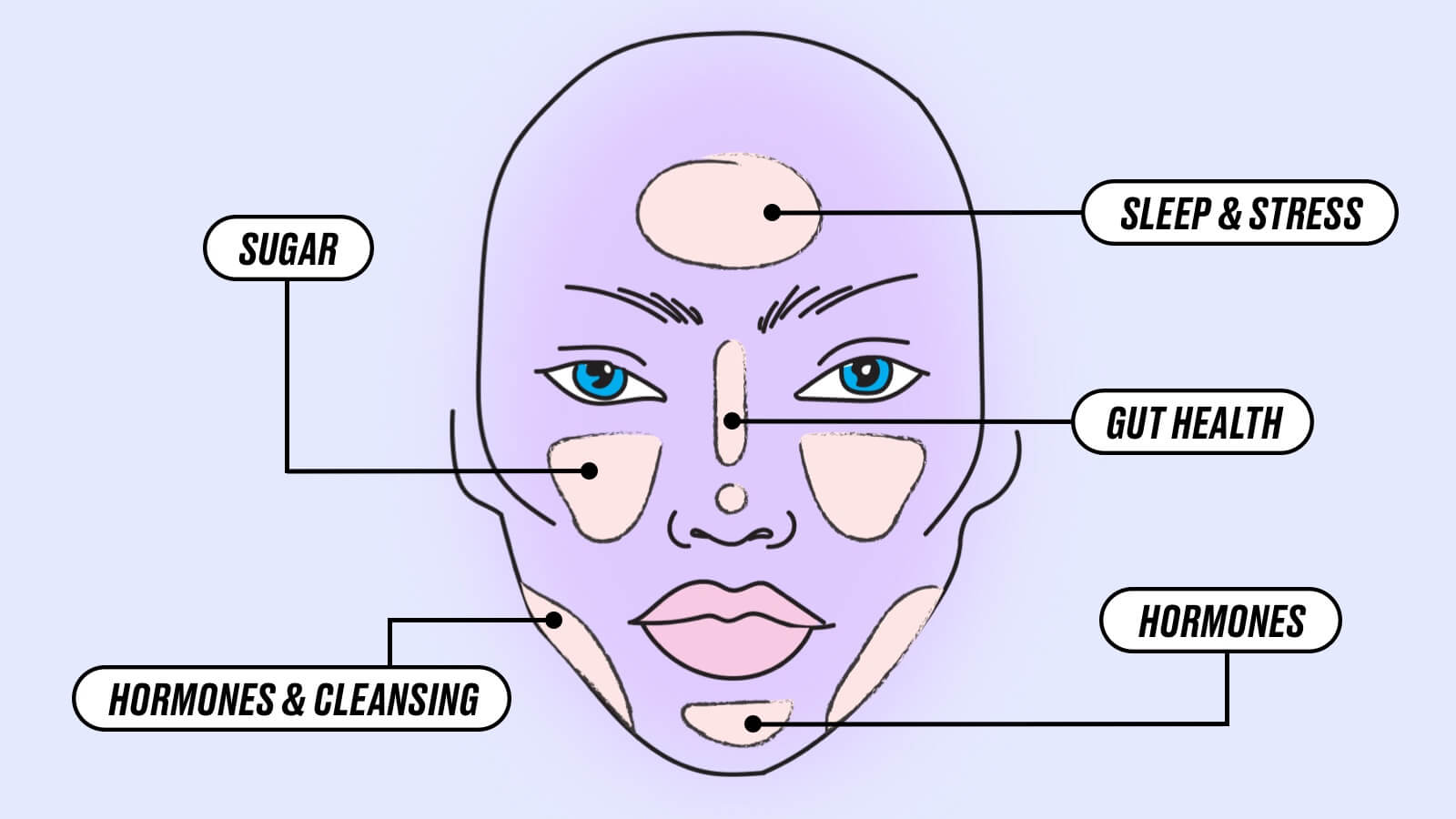 Face Mapping What Do Your Spots Mean Beauty Bay Edited