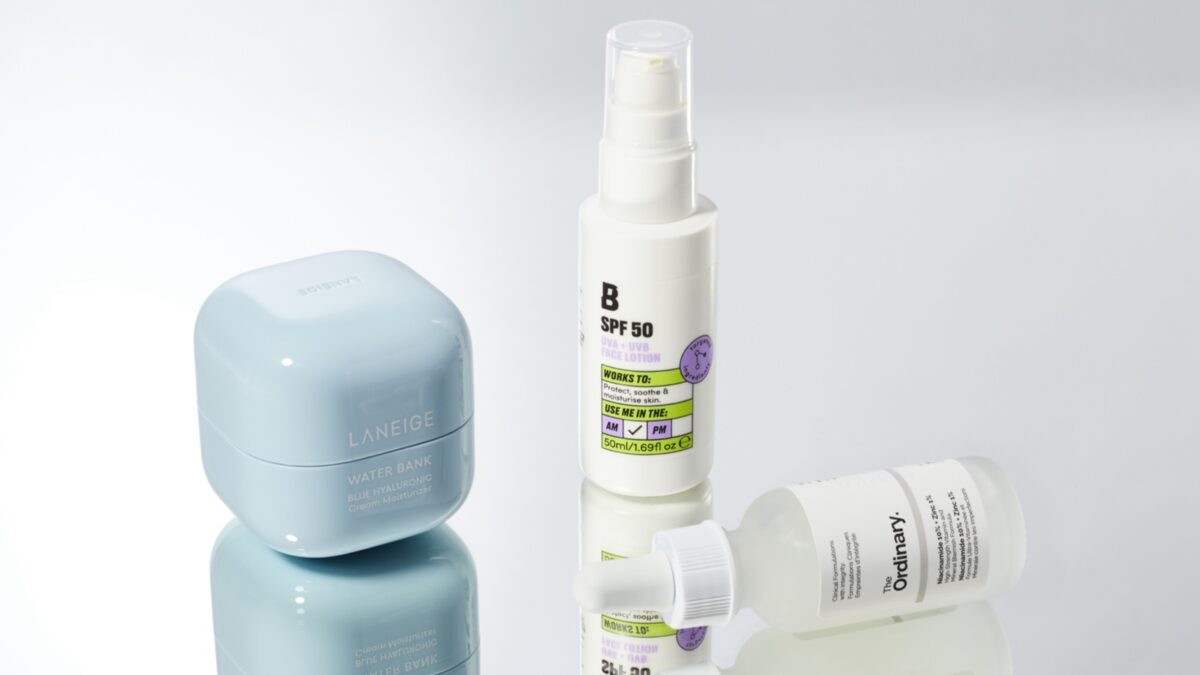 Three skin barrier support products available at BEAUTY BAY