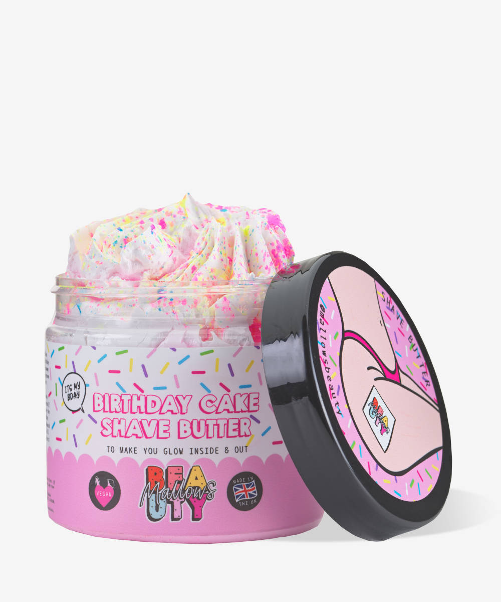 Mallows Beauty Birthday Cake Shave Butter