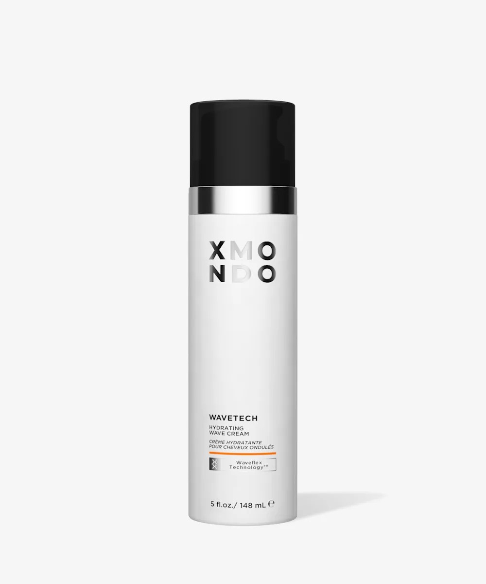 XMONDO Hair WaveTech Hydrating Wave Cream with white and black packaging