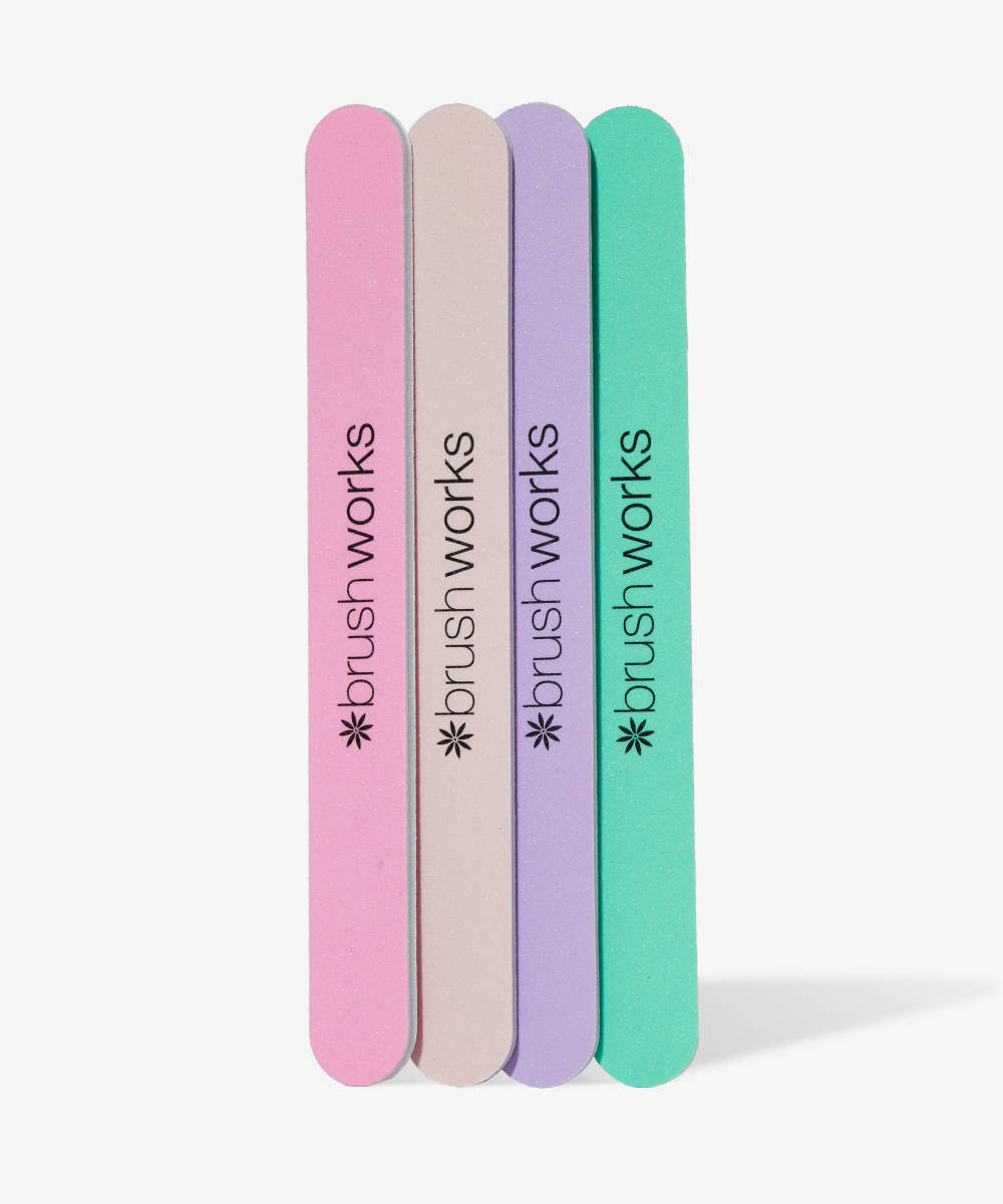 Brushworks Pastel Coloured Nail Files