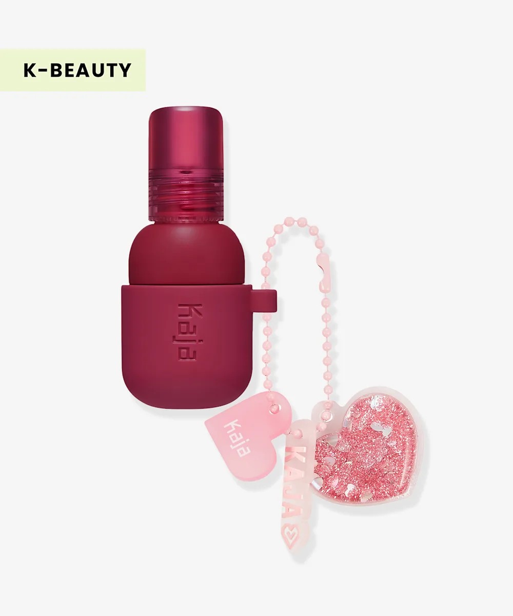 Kaja Jelly Charm Glazed Lip Stain & Blush with Keychain