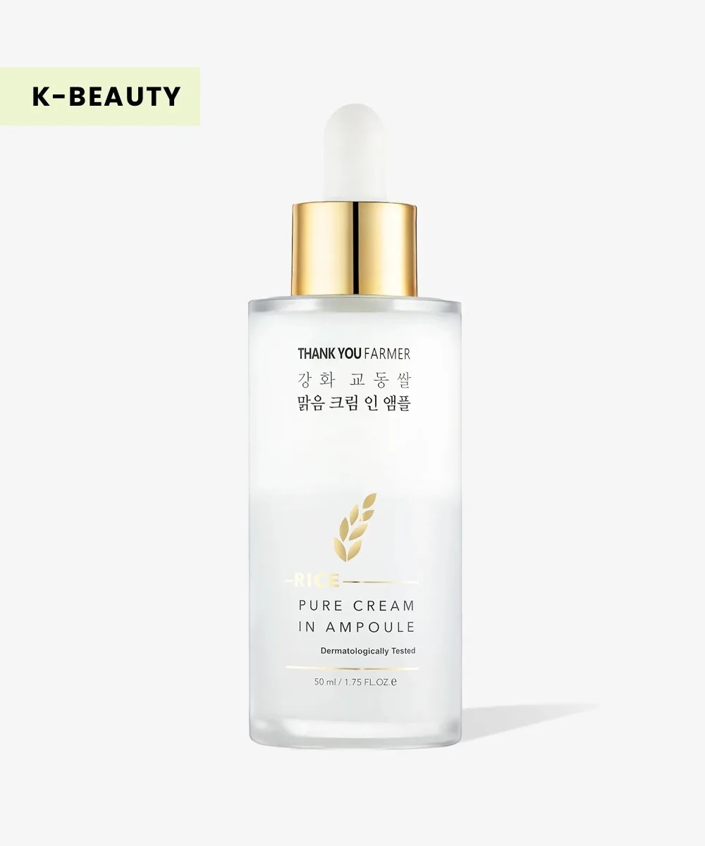 Thank You Farmer Rice Pure Cream In Ampoule Brightening Serum