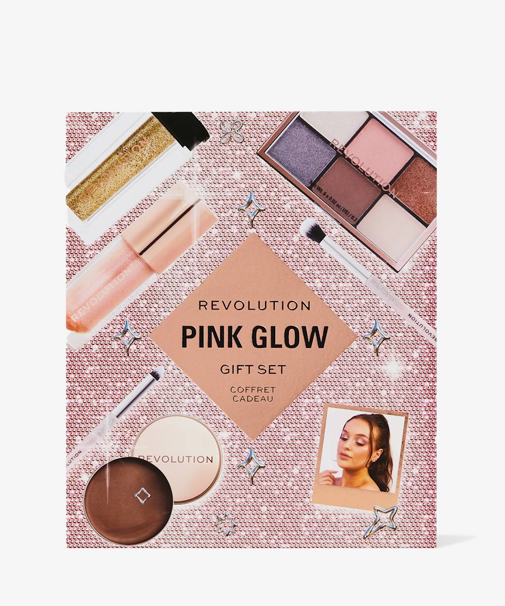 Makeuup Revolution Pink Glow Get The Look Gift Set