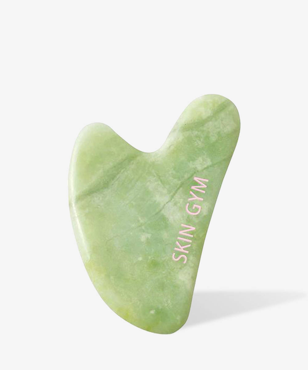 Skin Gym Jade Heart Gua Sha Crystal Sculpty Tool