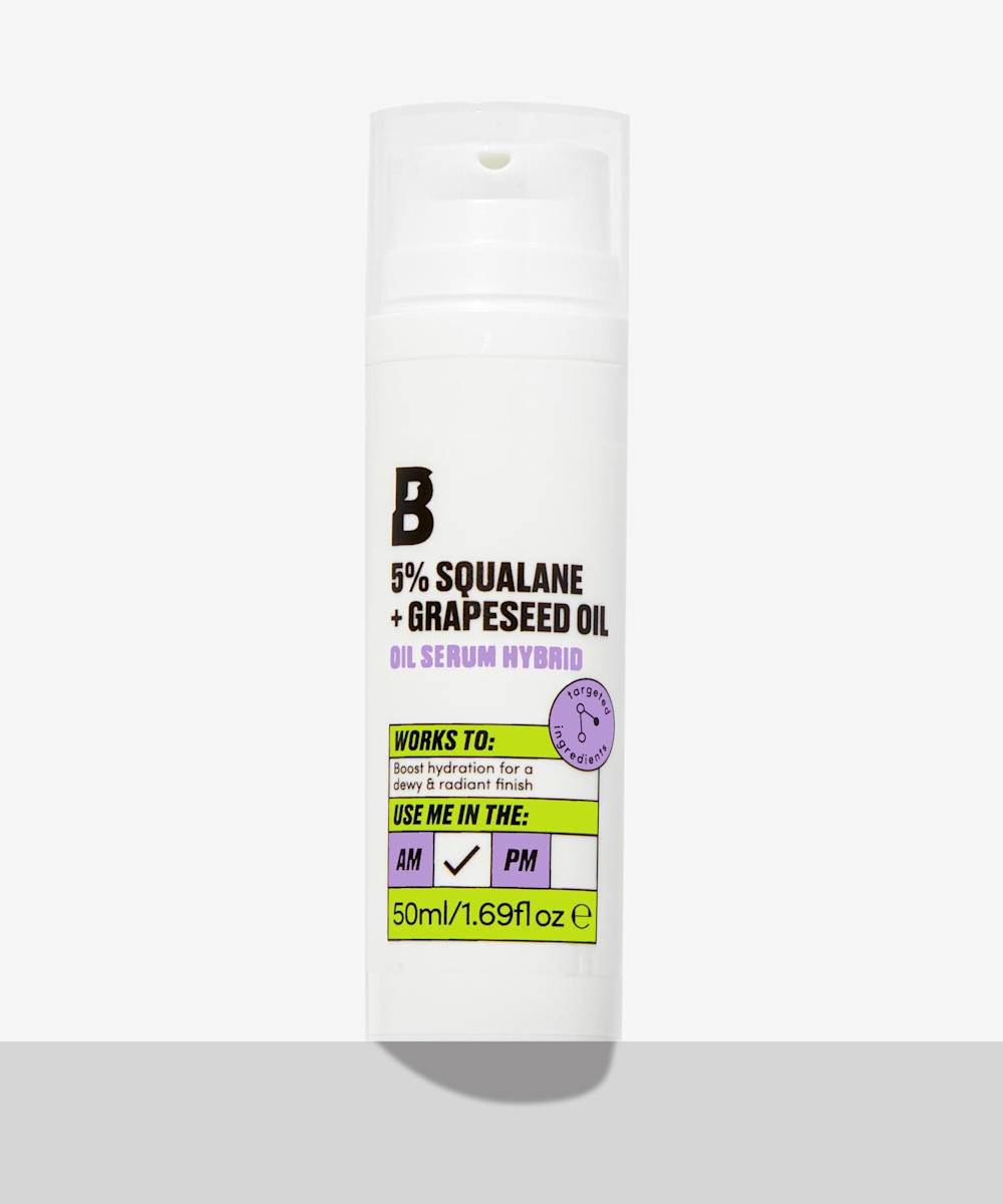 By BEAUTY BAY 5% Squalane + Grapeseed Oil Serum Hybrid