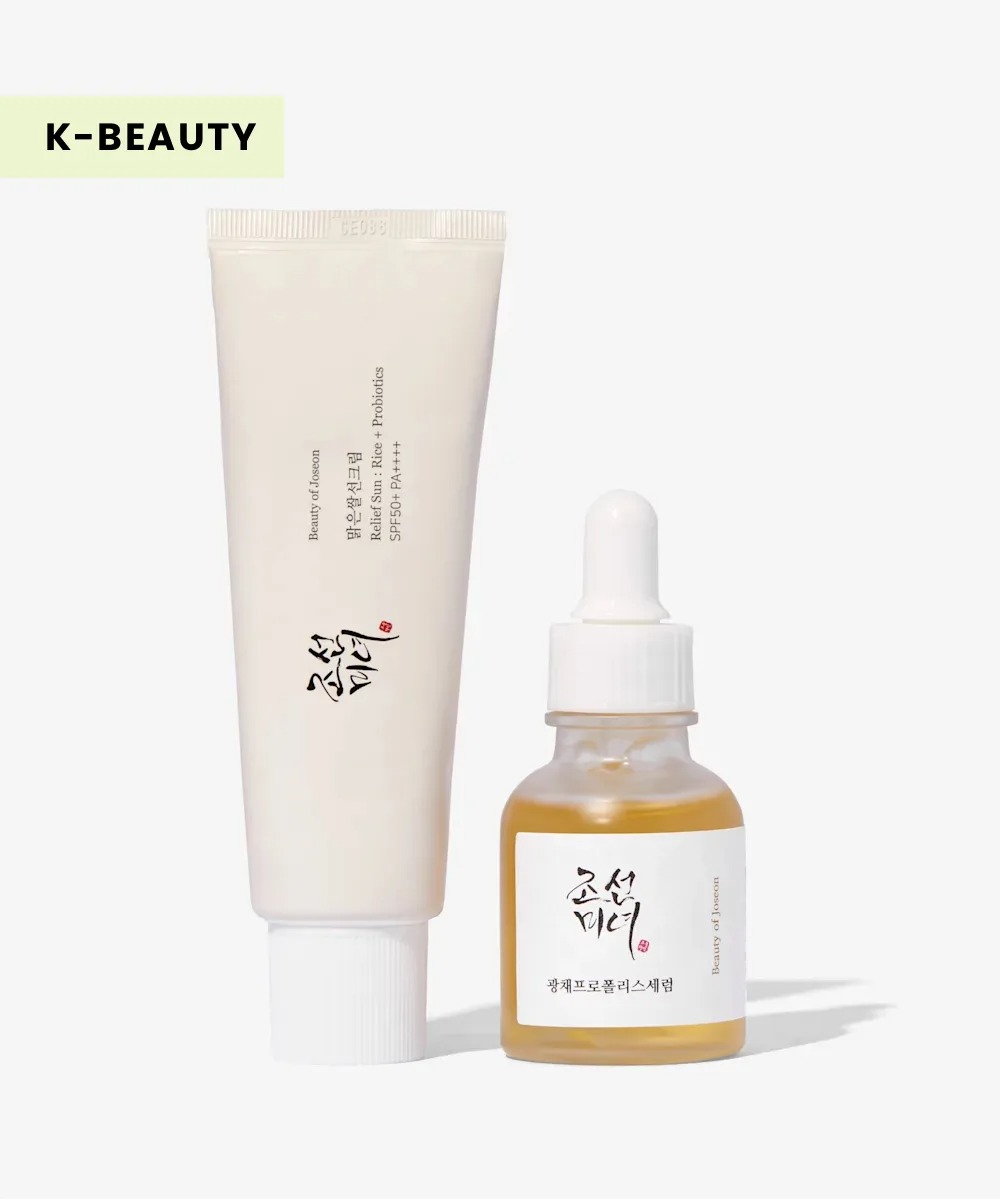 Beauty of Joseon Relief Sun Rice + Probiotics & Glow Serum Duo