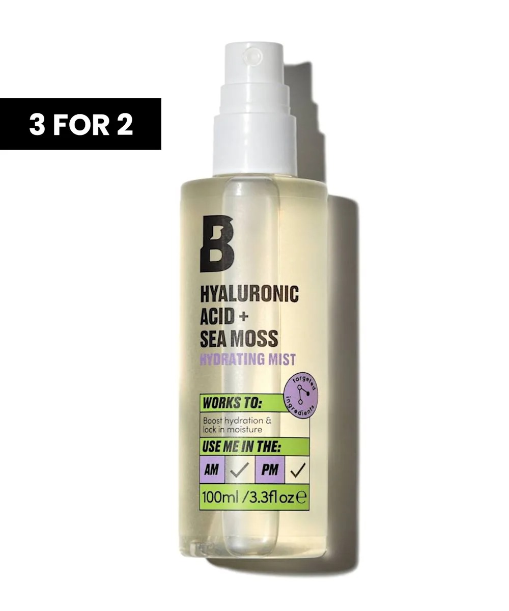By BEAUTY BAY Hyaluronic Acid + Sea Moss Hydrating Face Mist
