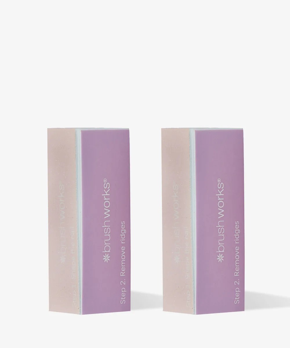 Brushworks Pastel Nail Buffing Blocks