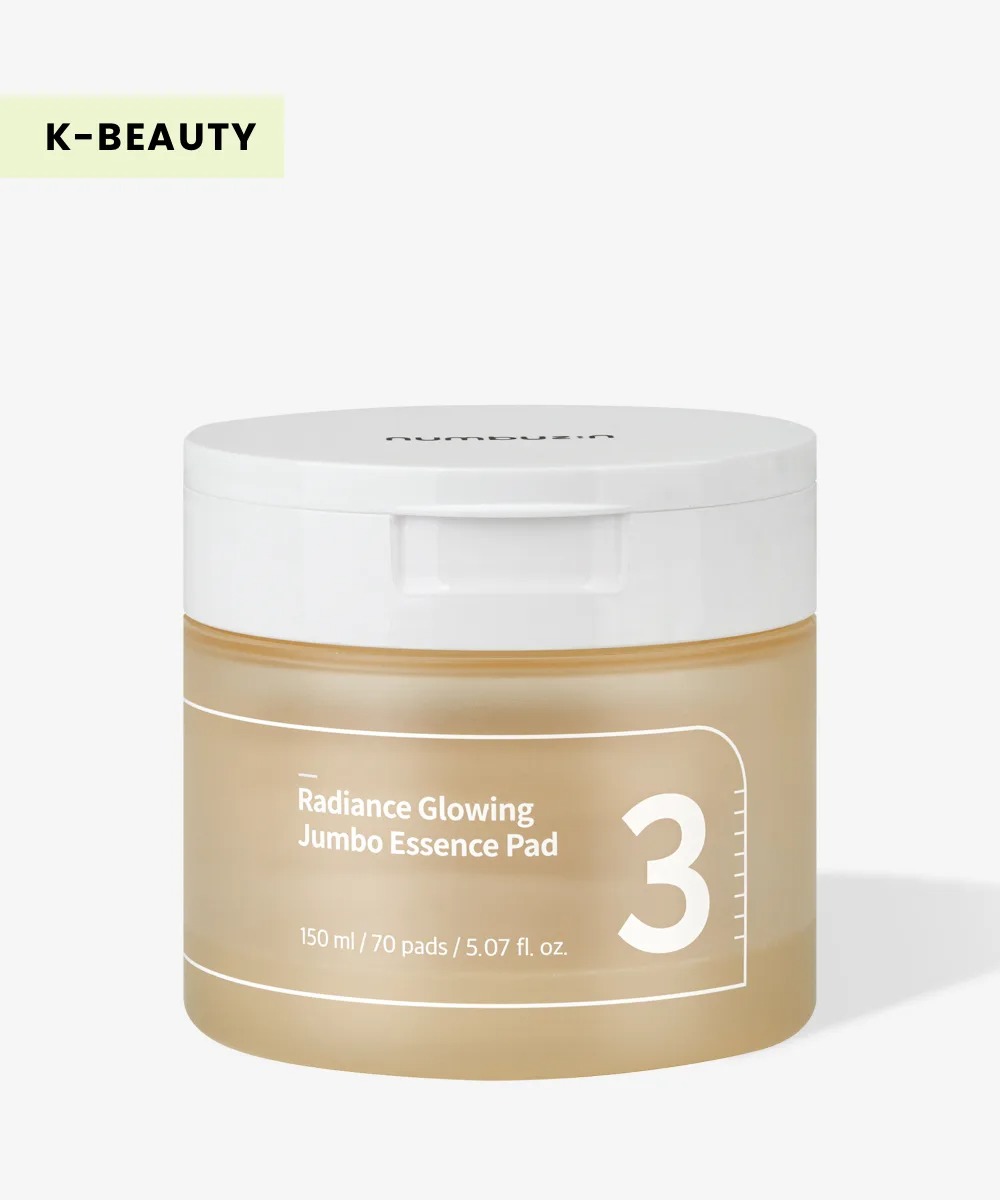 Numbuzin No.3 Radiance Glowing Jumbo Essence Pad