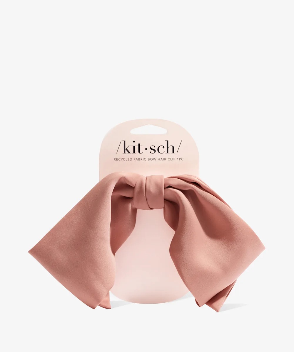 Kitsch Recyled Fabric Bow Hair Clip