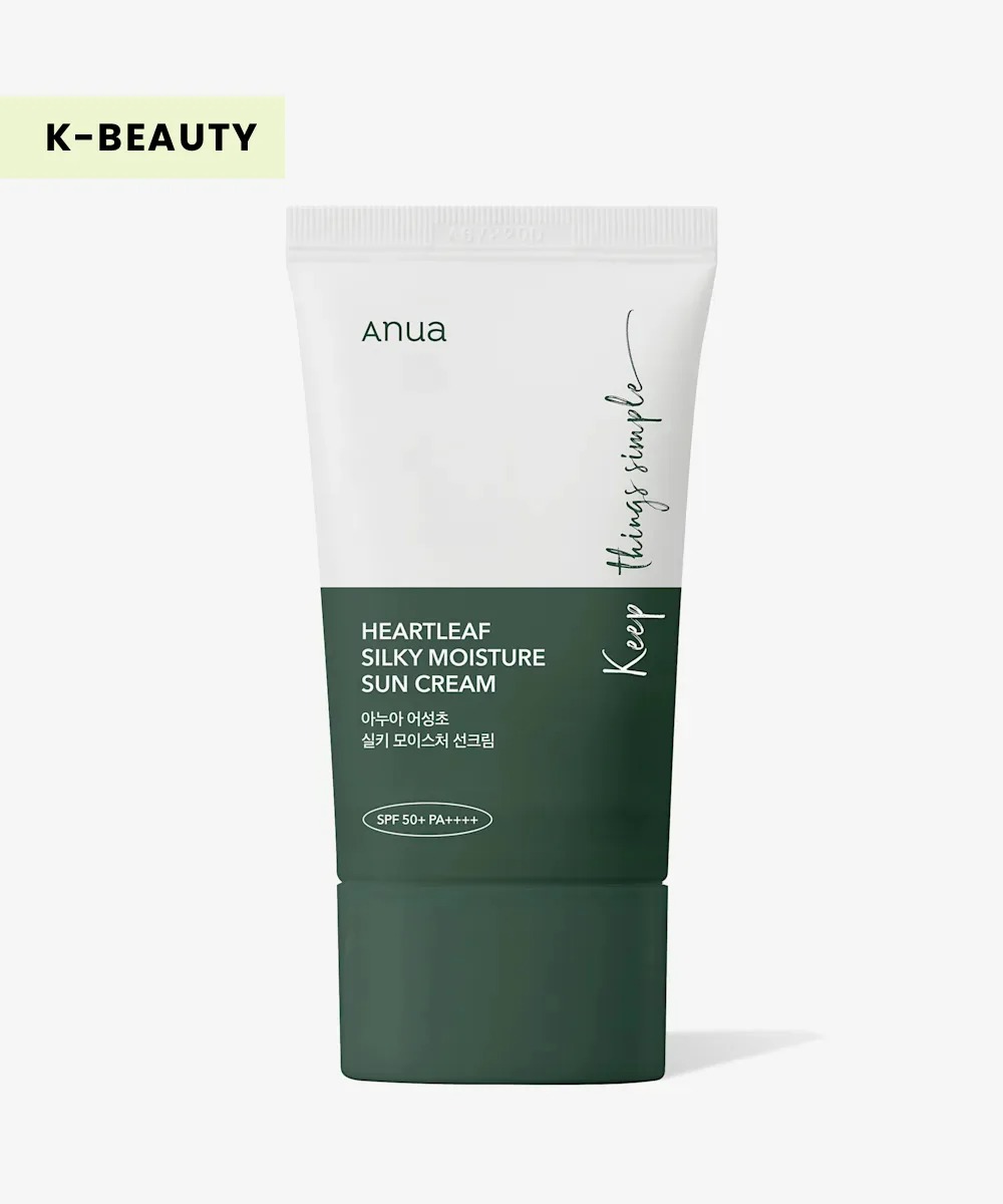 ANUA Heartleaf Silky Moisture Suncream