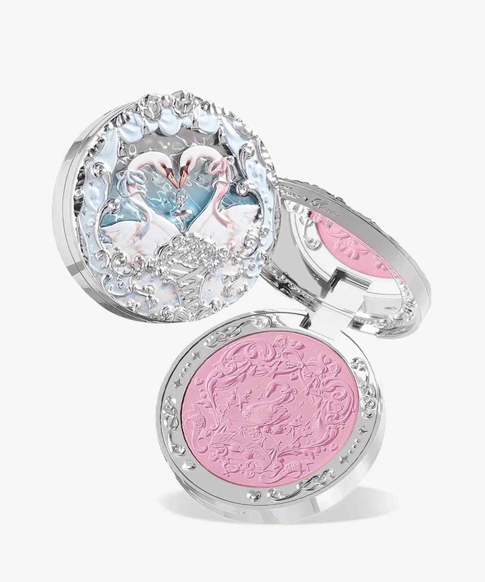 Flower Knows Swan Ballet Embossed Blush