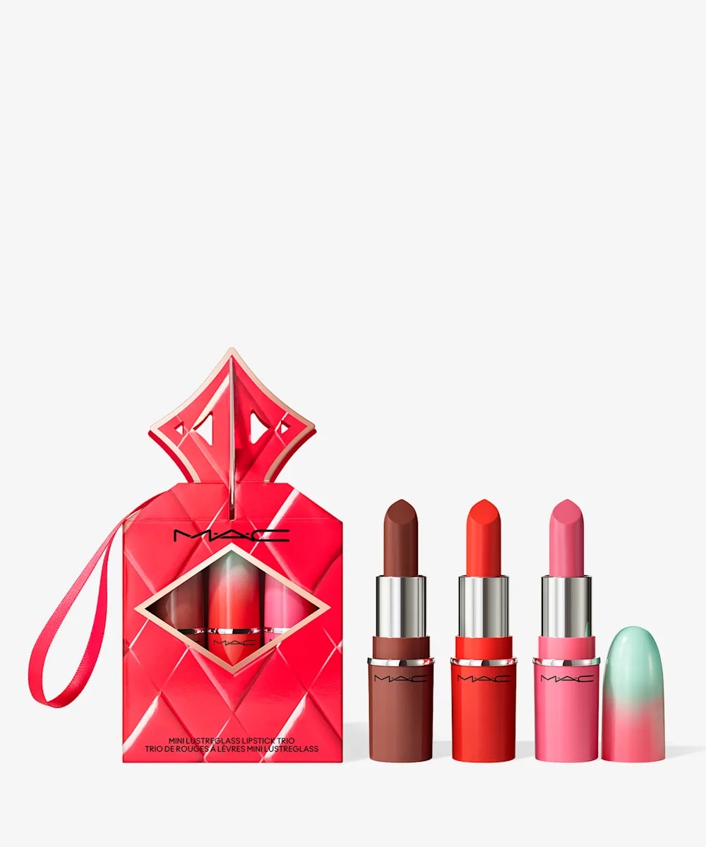 MAC Cosmetics Wildest Gleams Mini Lustreglass Lip Trio