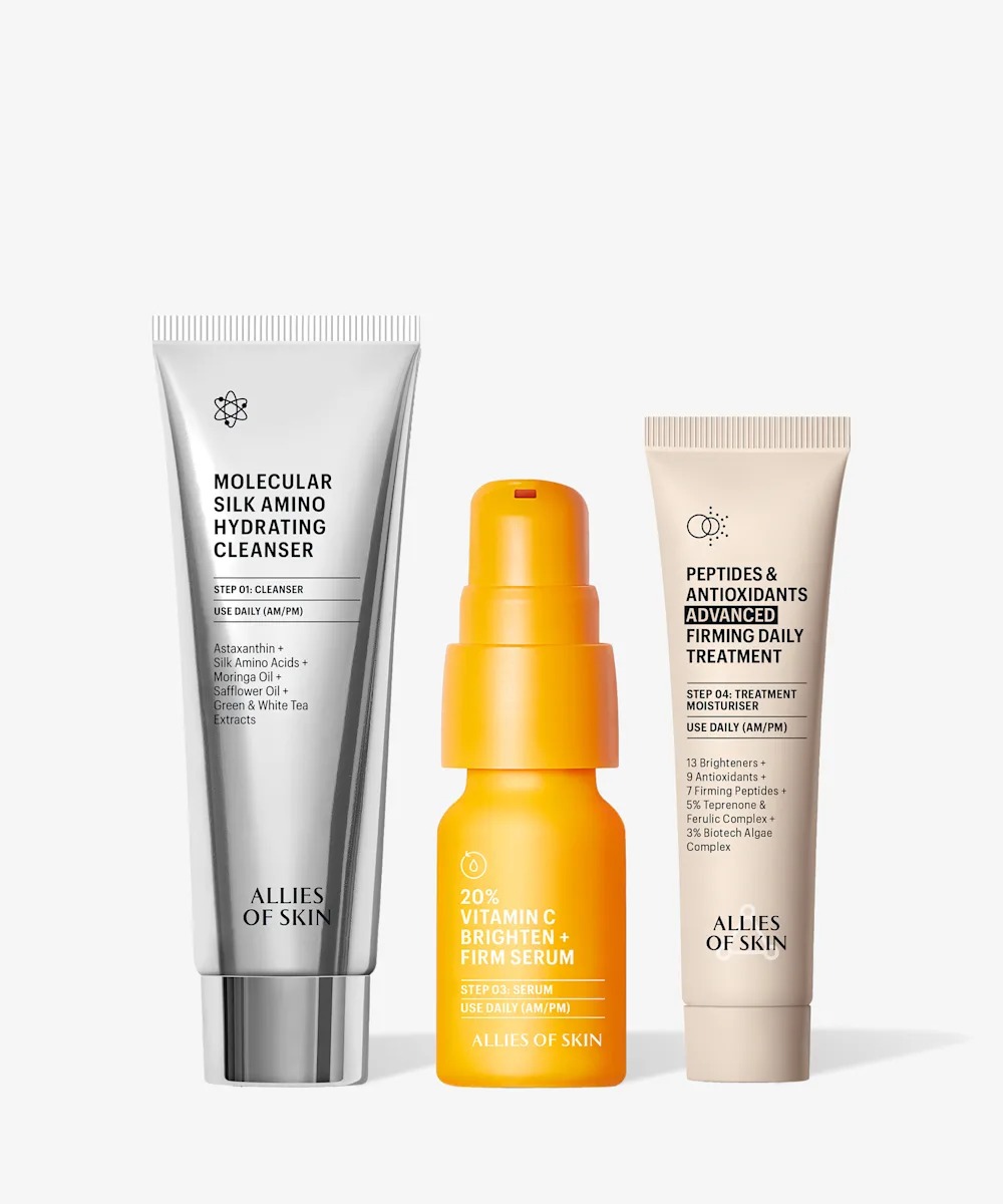 Allies of Skin Daily Firming Trio Skincare Kit