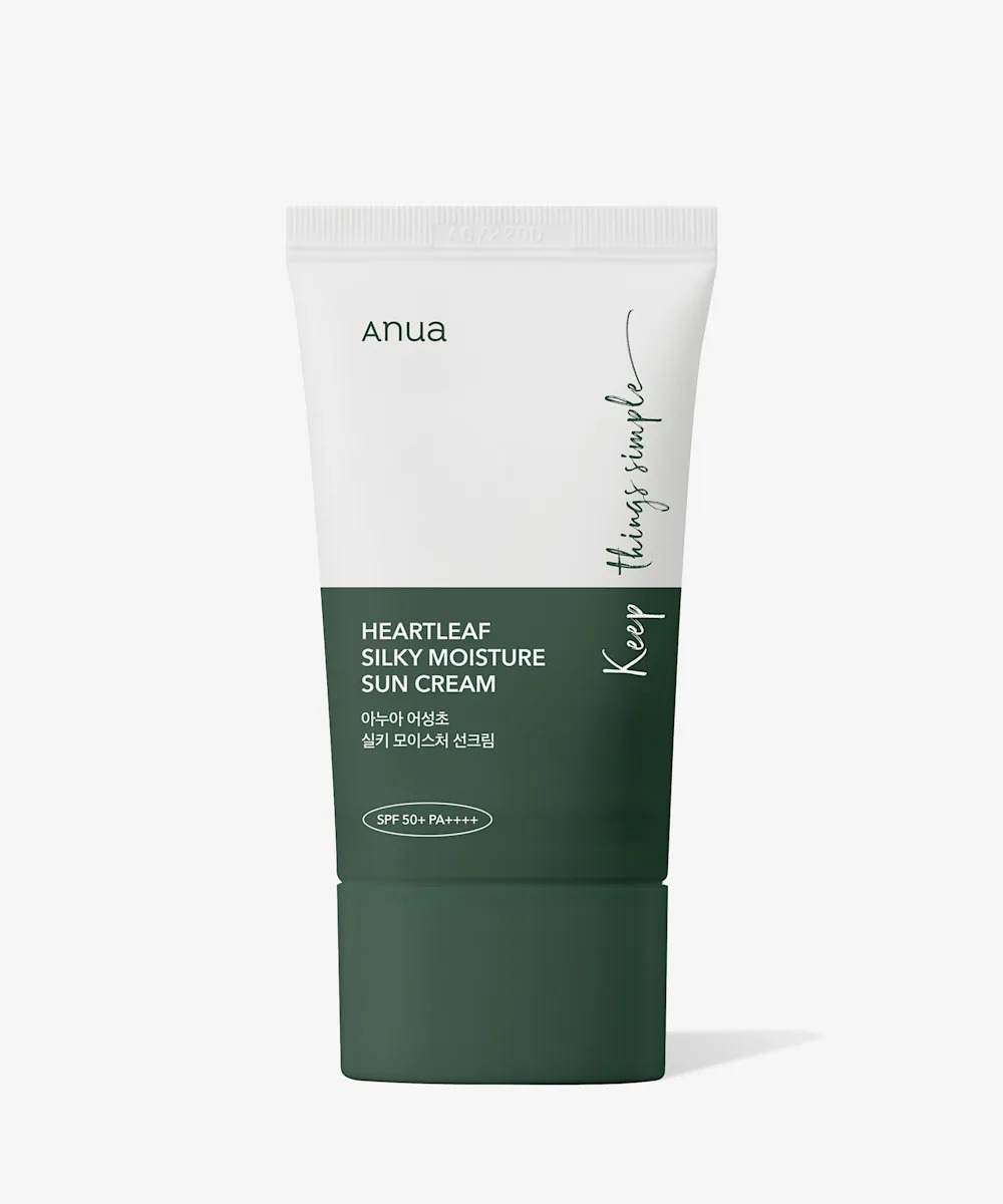 ANUA Heartleaf Silky Moisture Suncream